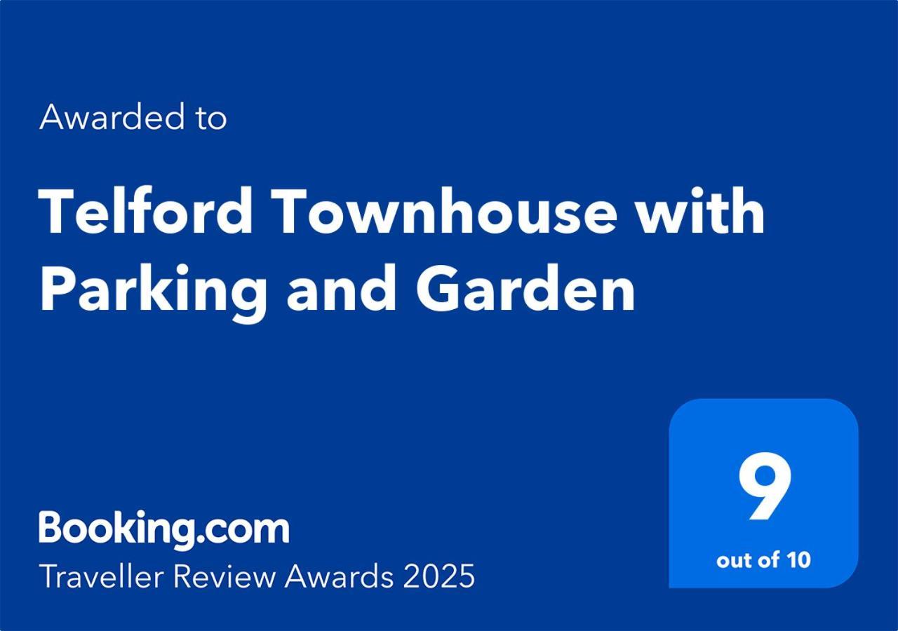 הוילה Telford Townhouse With Parking And Garden מראה חיצוני תמונה